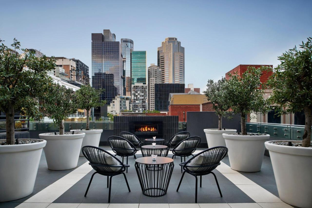 Sheraton Melbourne Hotel מראה חיצוני תמונה The rooftop bar at the Hotel