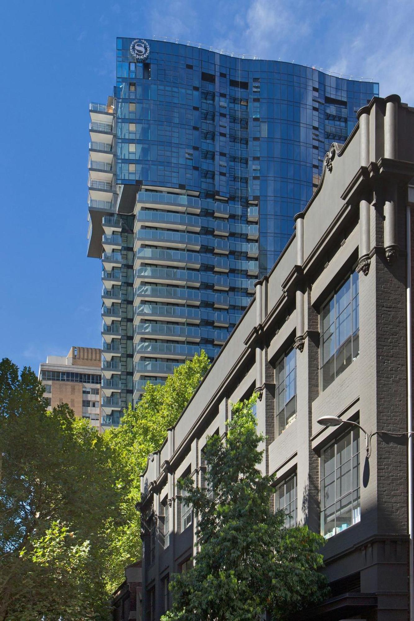 Sheraton Melbourne Hotel מראה חיצוני תמונה The building's facade